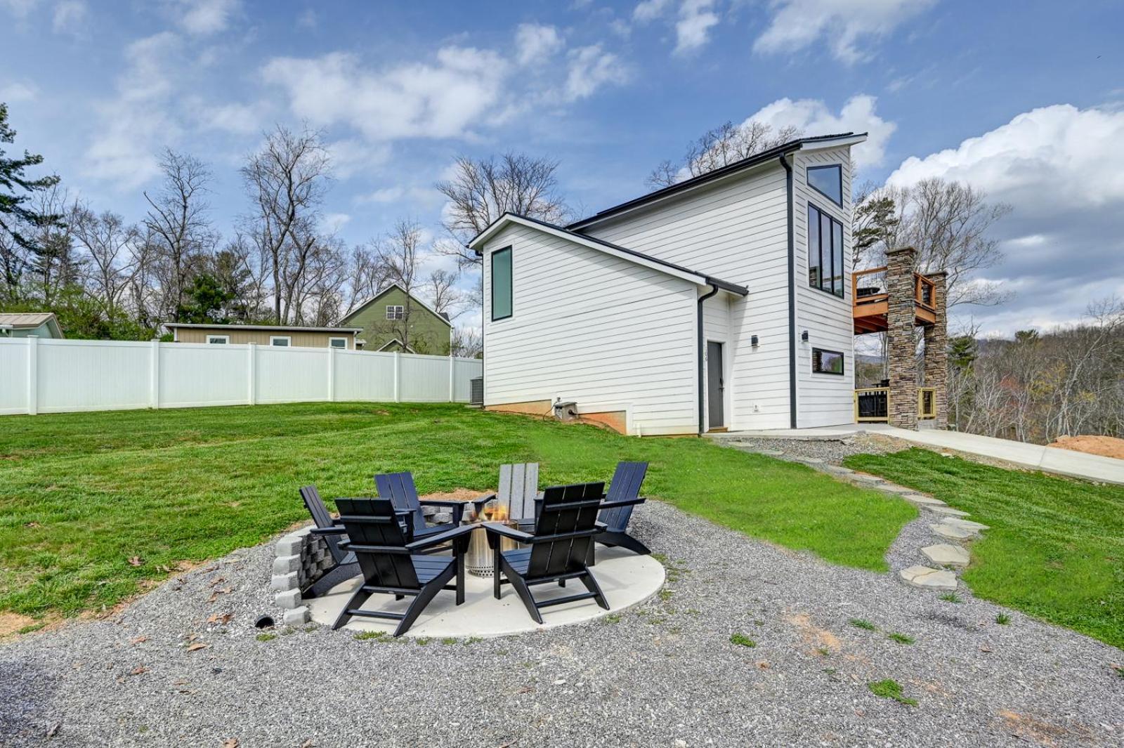 Mon Tresor, Modern Mountain Views With Deck Villa Weaverville ภายนอก รูปภาพ