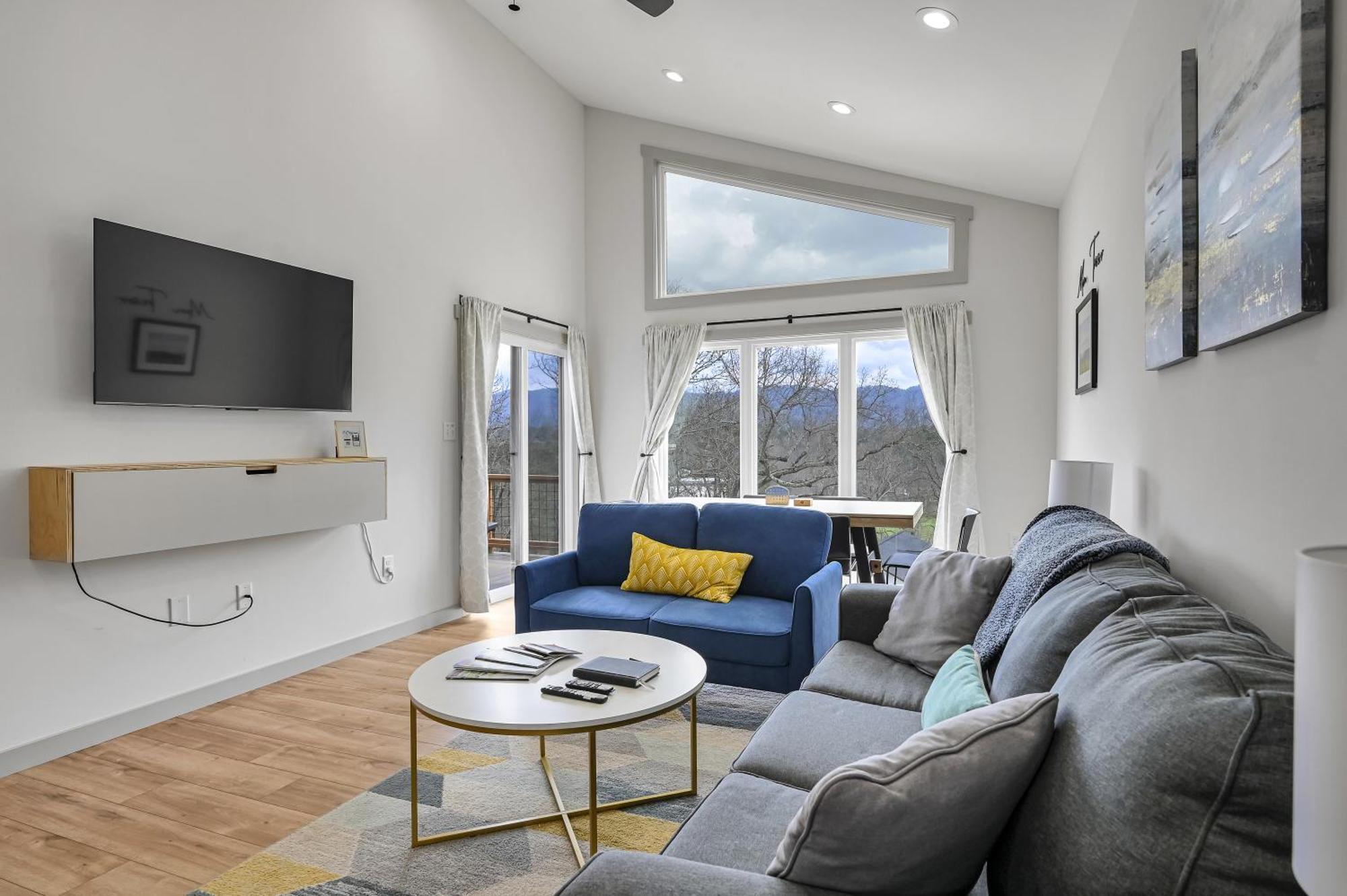 Mon Tresor, Modern Mountain Views With Deck Villa Weaverville ภายนอก รูปภาพ