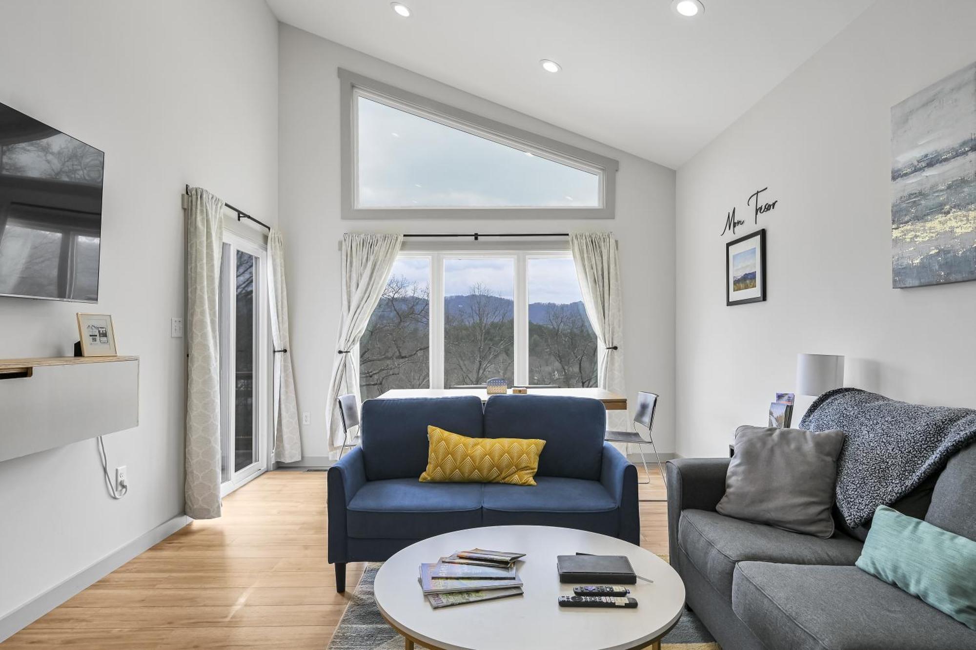 Mon Tresor, Modern Mountain Views With Deck Villa Weaverville ภายนอก รูปภาพ